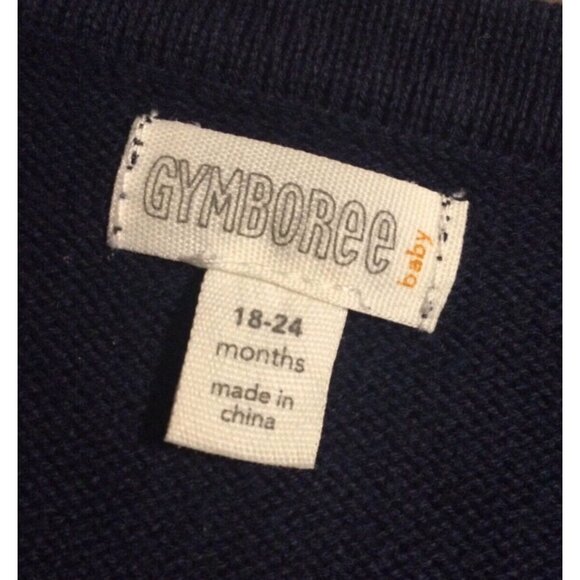 18M to 24M VGUC GYMBOREE Heart Sweater Cardigan - Picture 2 of 5